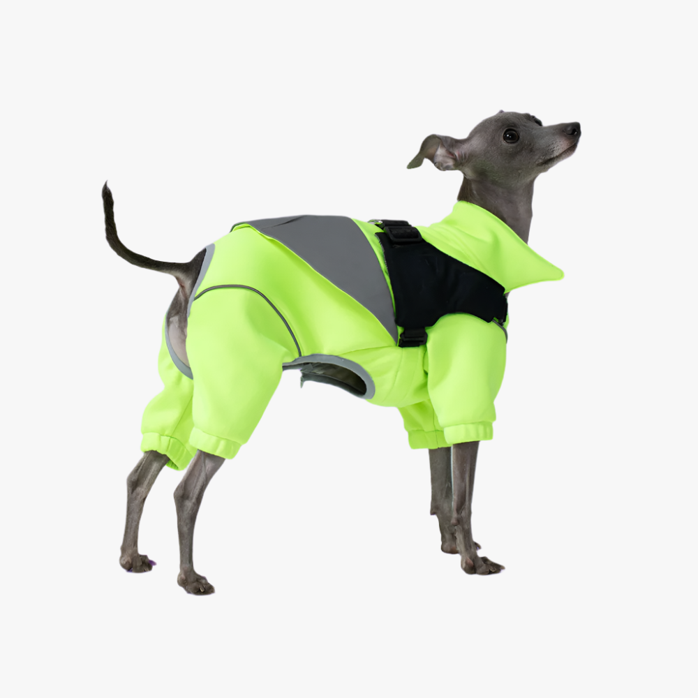 Falcon 2: Detachable Harness Onesie - Neon Green